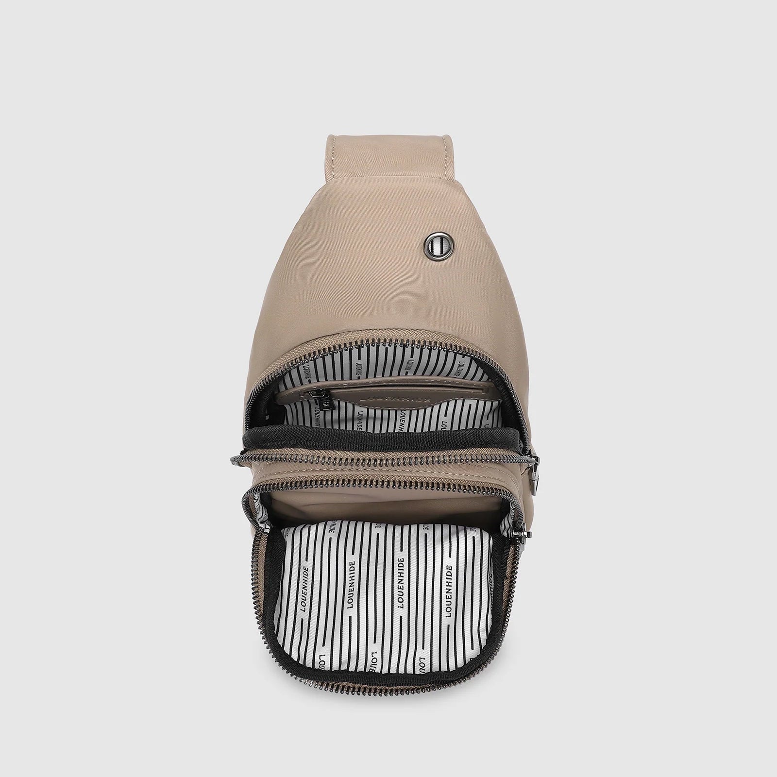 Boyd Nylon Sling Bag - Mocha