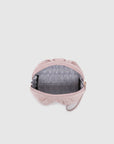 Sarski Suedette Makeup Bag - Pale Pink