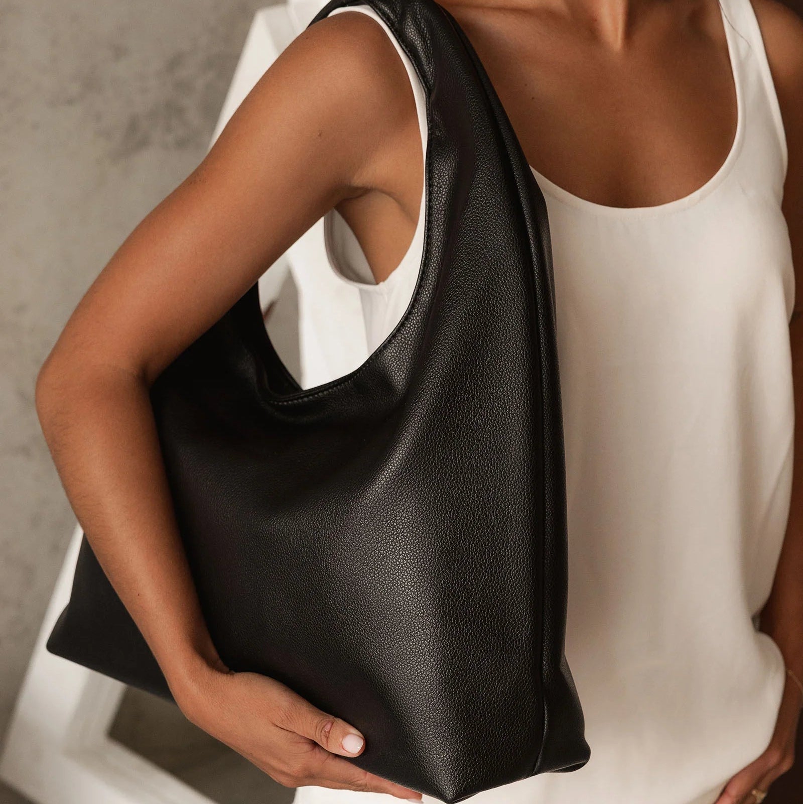 Monaco Shoulder Bag - Black