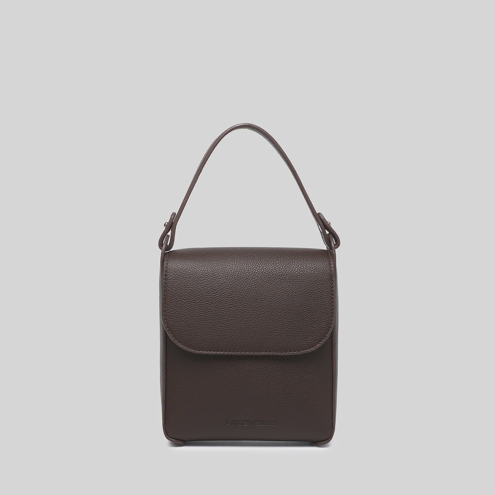 Bessie Crossbody Phone Bag - Chocolate