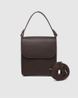Bessie Crossbody Phone Bag - Chocolate
