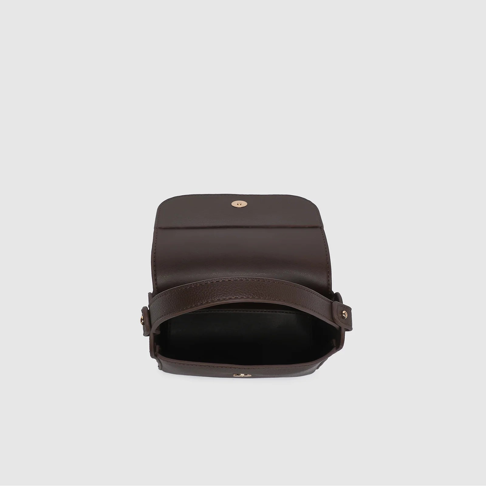 Bessie Crossbody Phone Bag - Chocolate