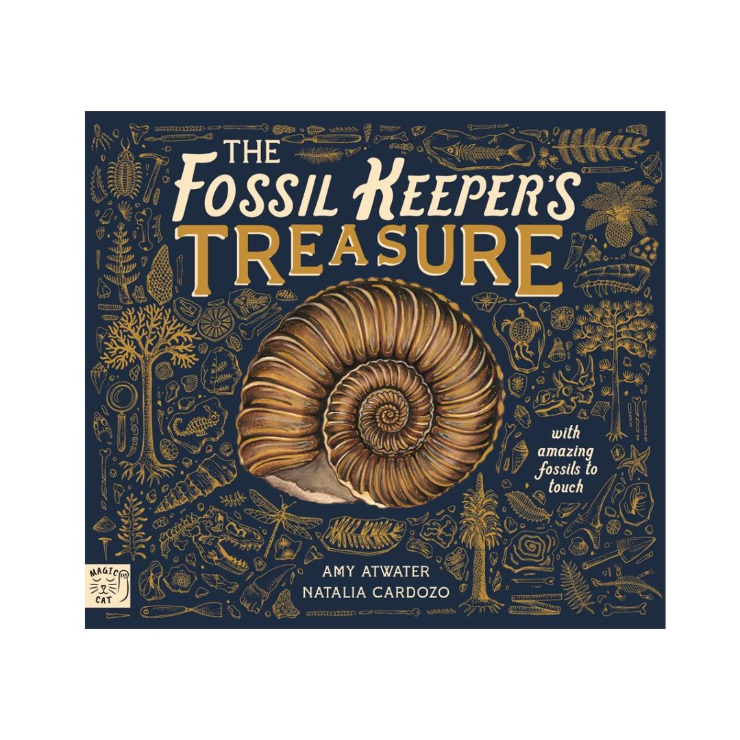 Fossil Keeper's Treasure: With Amazing Fossils To Touch Book
