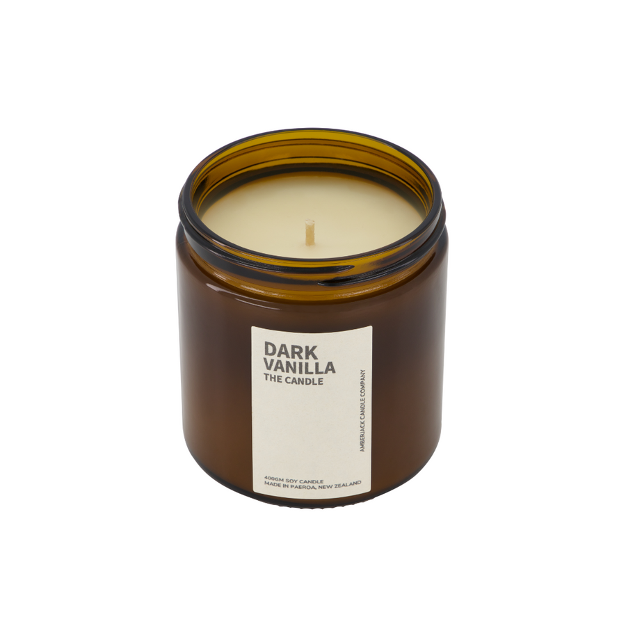 Amberjack Dark Vanilla Candle Large