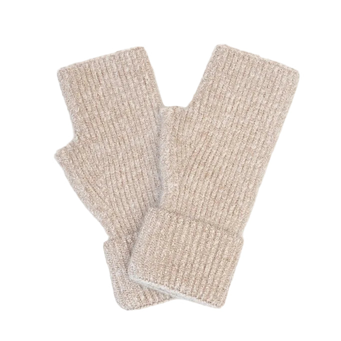 Gloves - Eloise Fingerless | Cream/Gold