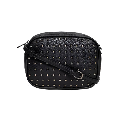 Aggie Bag by Antler|Black and Gunmetal studs