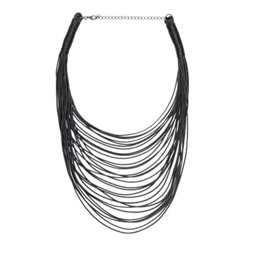 Multi Strand Necklace - Black