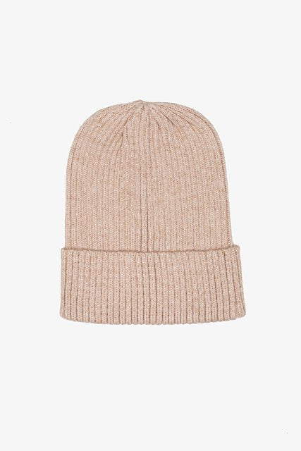 Ribbed Beanie Oat