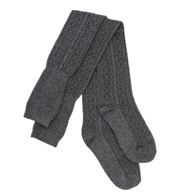 Antler Socks Cable Grey