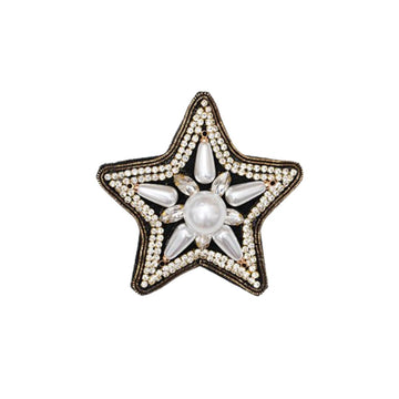 Brooch - Pearl Star by antler