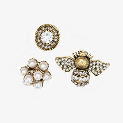 Brooch Set Gatsby Glam