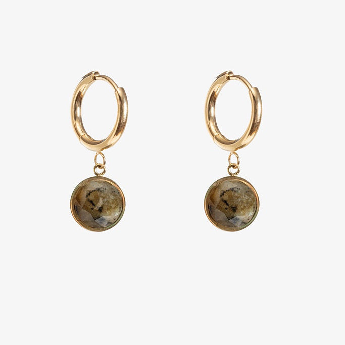 Earring - Golden Moss