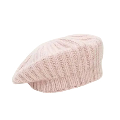 Silvie Beanie Beret - Blush