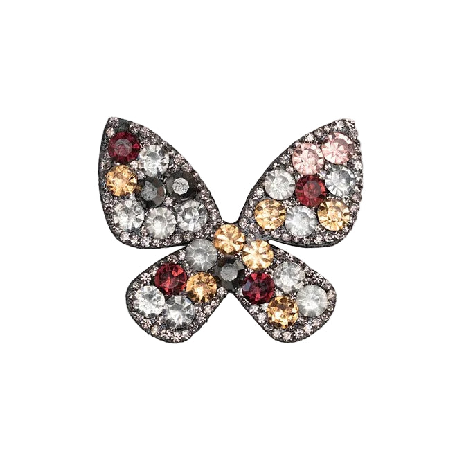 Smokey quartz butterfly clip by Antler