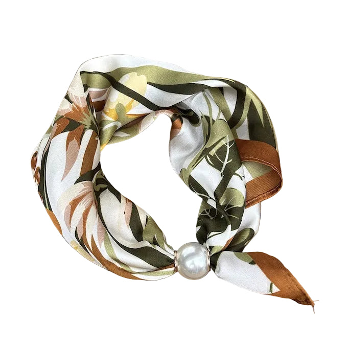 Pearl Fasten Neck Tie - Reed Garden