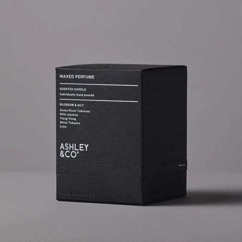 ASHLEY & CO WAXED PERFUME CANDLE