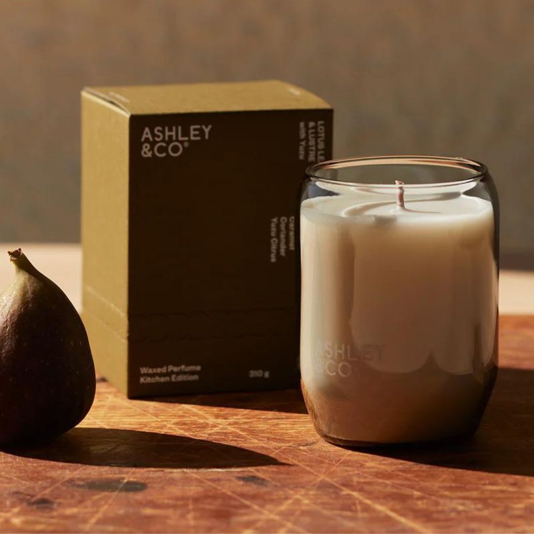 Ashley and Co Lotus Leaf & Lustre + Yuzu Candle 
