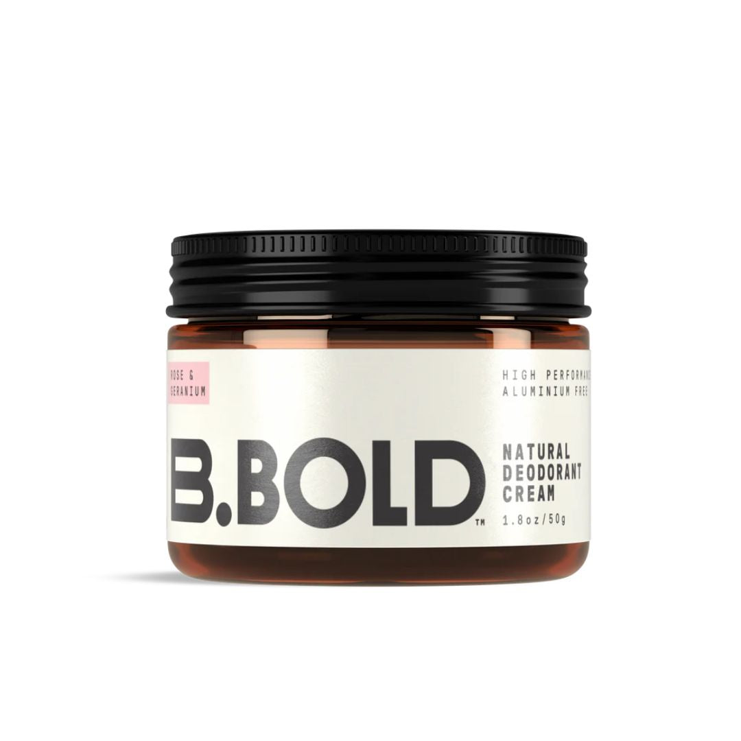 B-BOLD Deodorant - Rose + Geranium