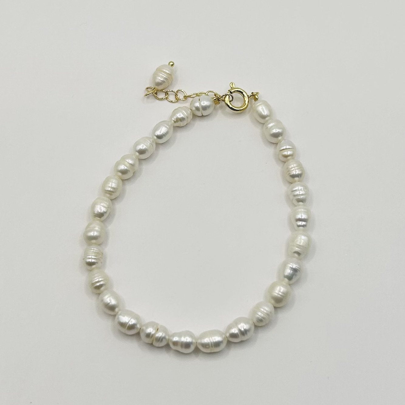 Bracelet - Pearl | Gold Chain