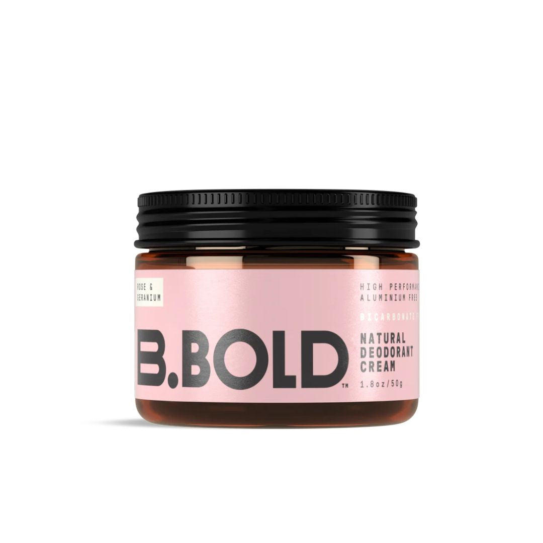 B.Bold Deodorant - Rose + Geranium Bicarb Free