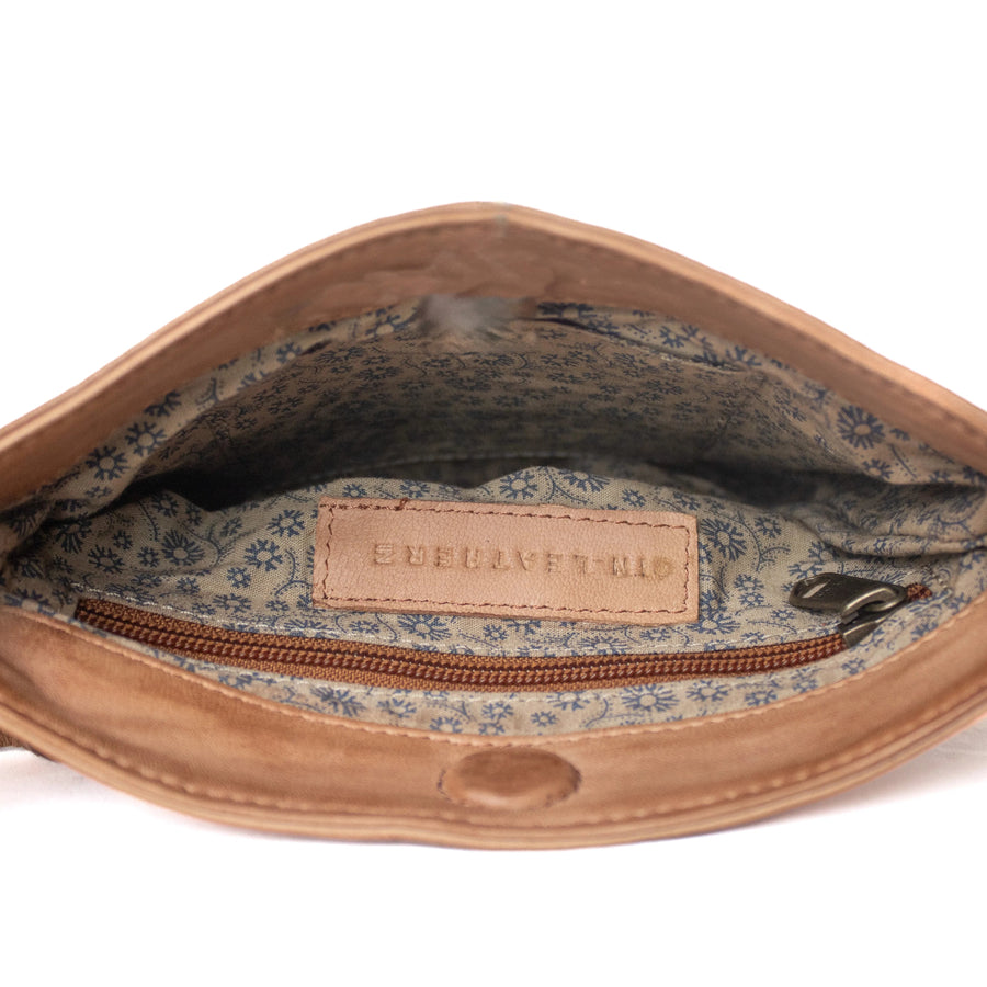 Virginia In Leather Bag Natural