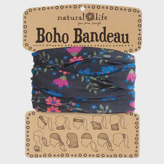 Bandeau - Black | Green Ivy