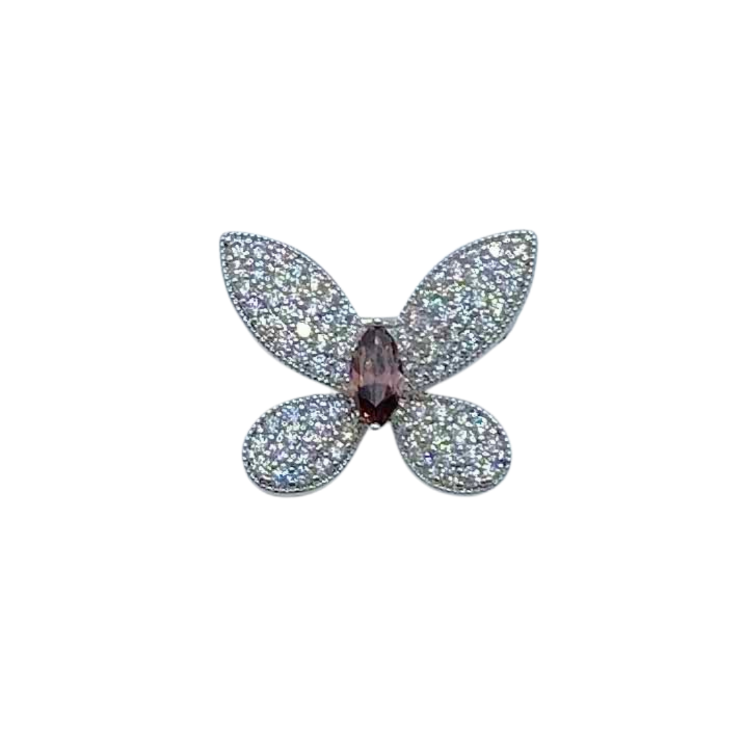 Brooch - Diamante Butterfly