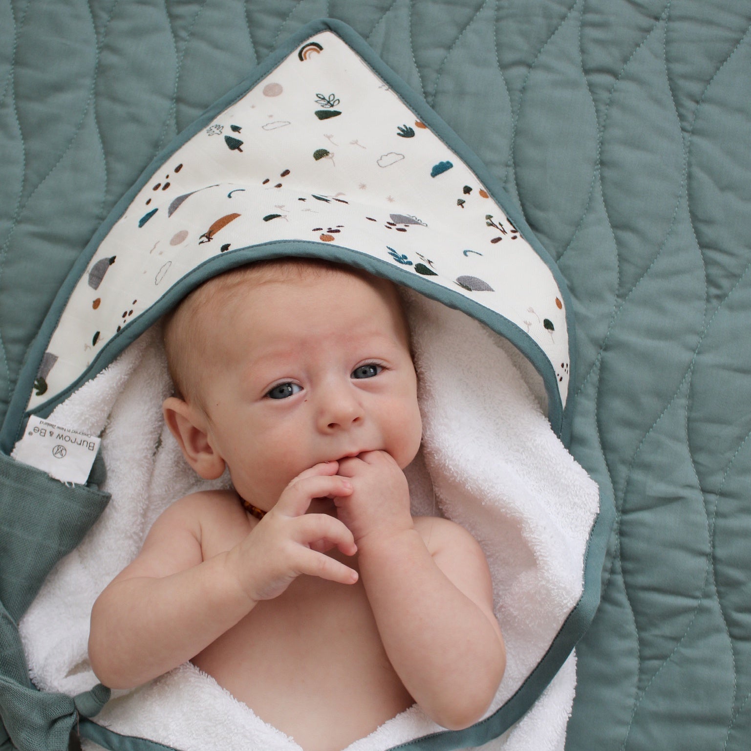 Baby Hooded Towel - Garden Treasures