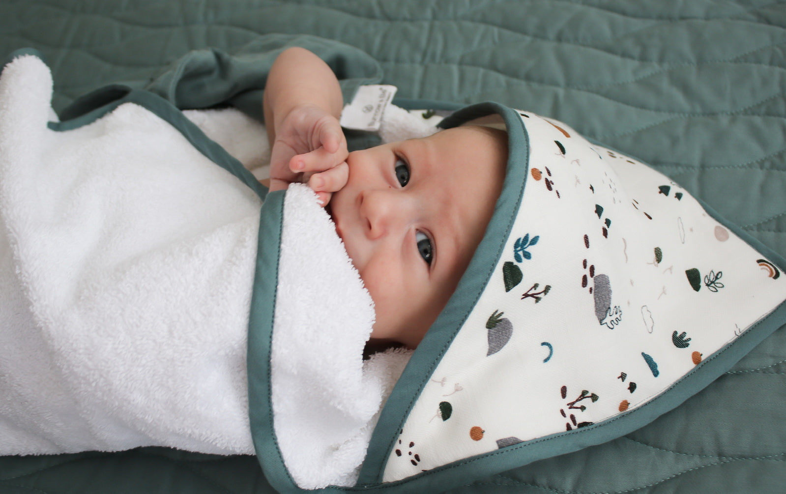 Baby Hooded Towel - Garden Treasures