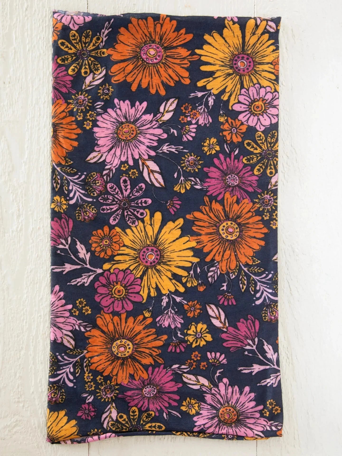 Bandeau - Navy Whimscal Daisies