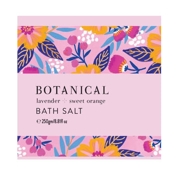 Botanical Bath Salts - Lavender and Sweet Orange