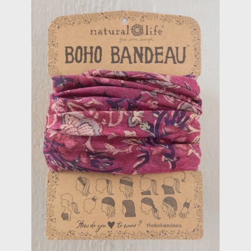 Bandeau - Mauve Tossed
