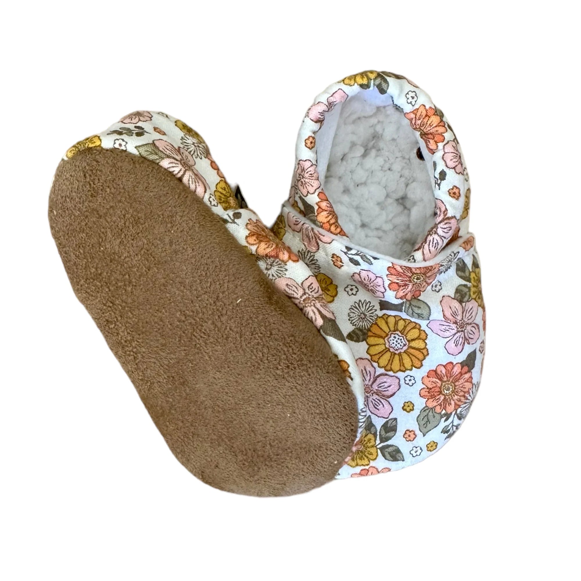 Baby Booties - Boho Daisies