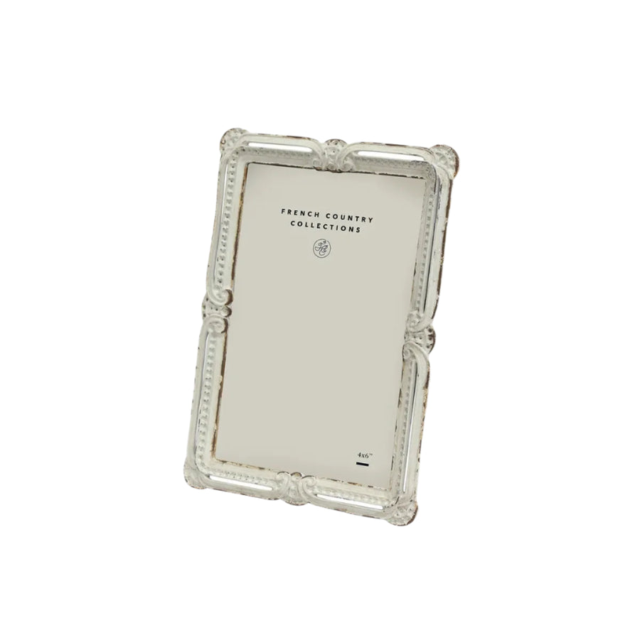 Brocante Photo Frame - White Wash | 3.5"x 5"