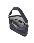 Leather Shoulder Bag - Cecilia | Navy