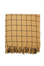 Cotton Throw Tan