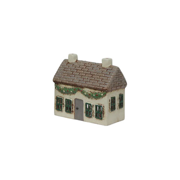Christmas Tea Light Cottage with Swag