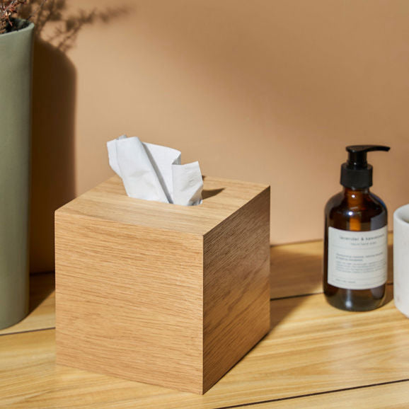 Citta Oku Tissue Box - Oak