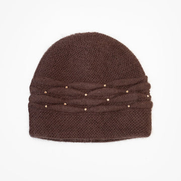 Cleo Beanie - Chocolate