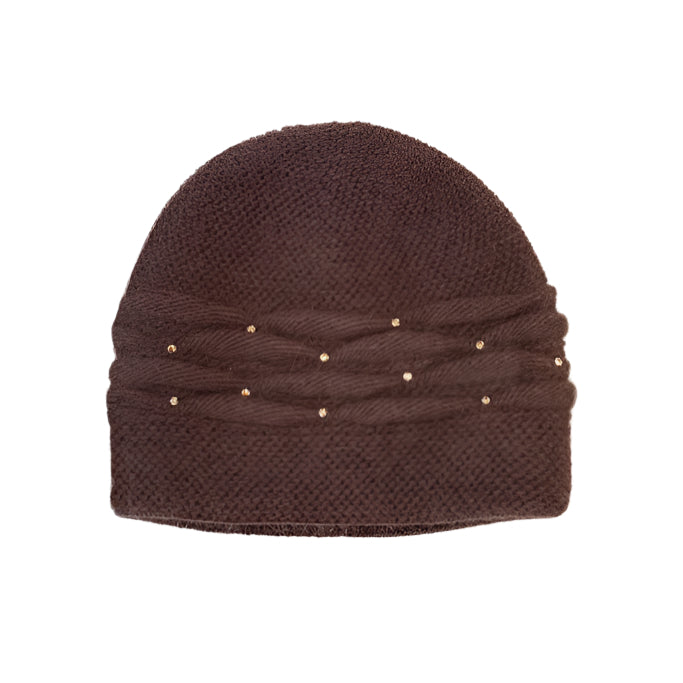 Cleo Beanie - Chocolate