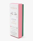 Colour Block Ballpoint Pen Set - Red Orange + Emerald