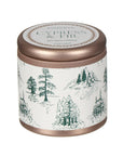 Christmas paddy wax cypress candles
