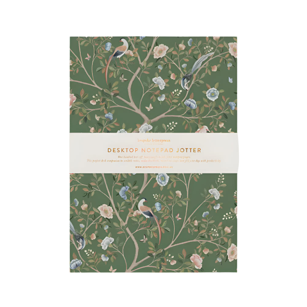 Notepad Jotter - Camellia Tree