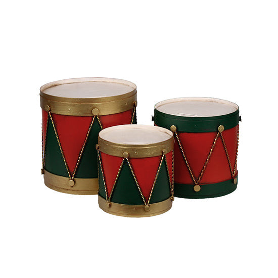Christmas - Drum Coin Bank 