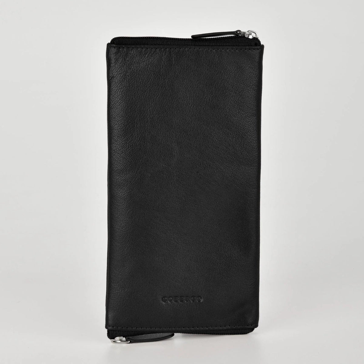 Leather Dual Glasses Holder - Dublin | Black
