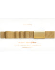 Elastic Book Strap - Gold