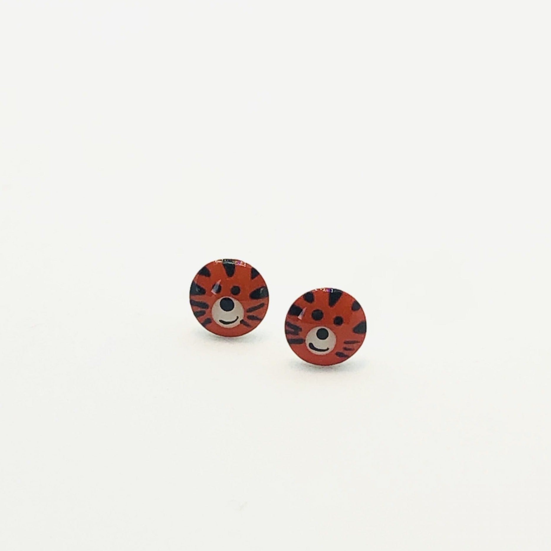 Sterling Silver Enamel  Earrings - Assorted