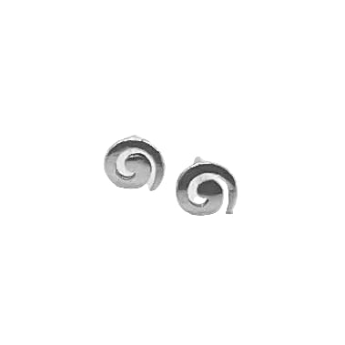 Sterling Silver - Small Koru Stud
