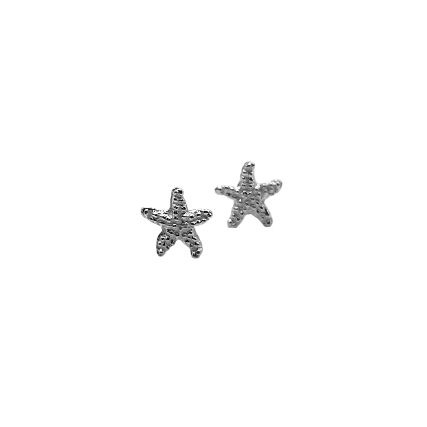 Sterling Silver Starfish Earring