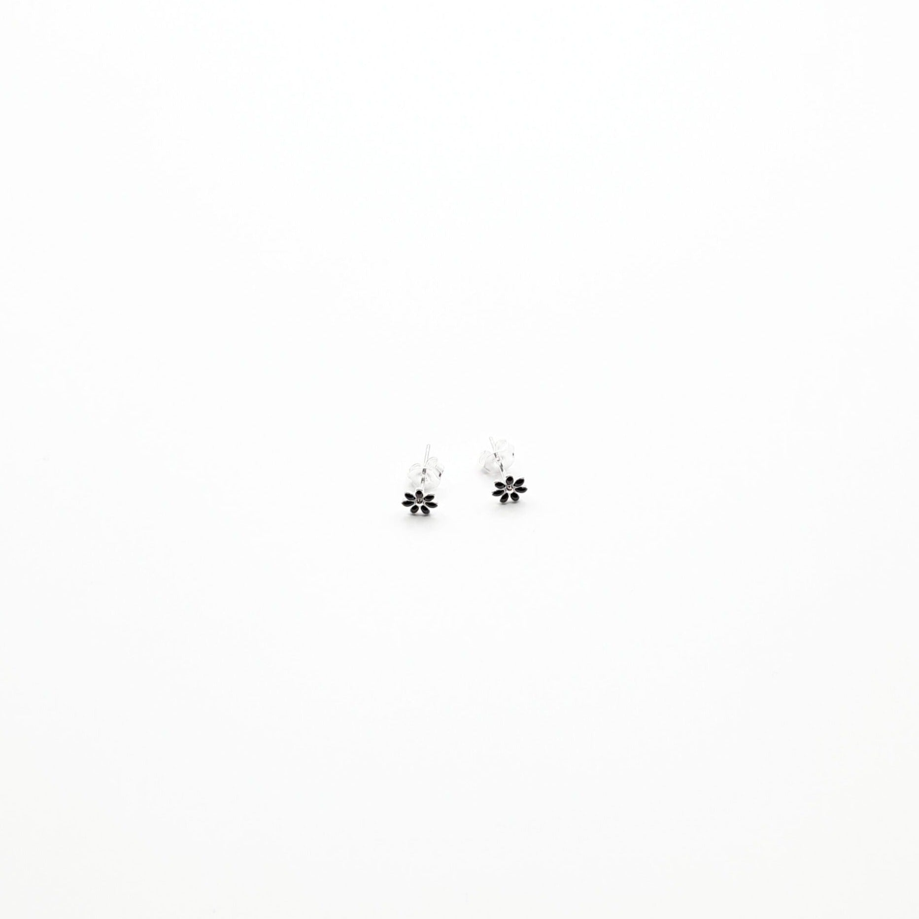 Sterling Silver Enamel  Earrings - Assorted